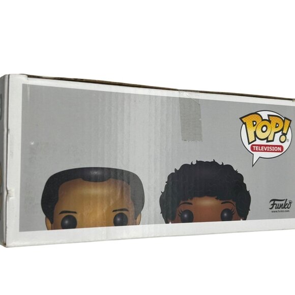 Funko Pop! George & Louise Jefferson 1970s Black TV Jeffersons Figures 2 Pack - Picture 6 of 6